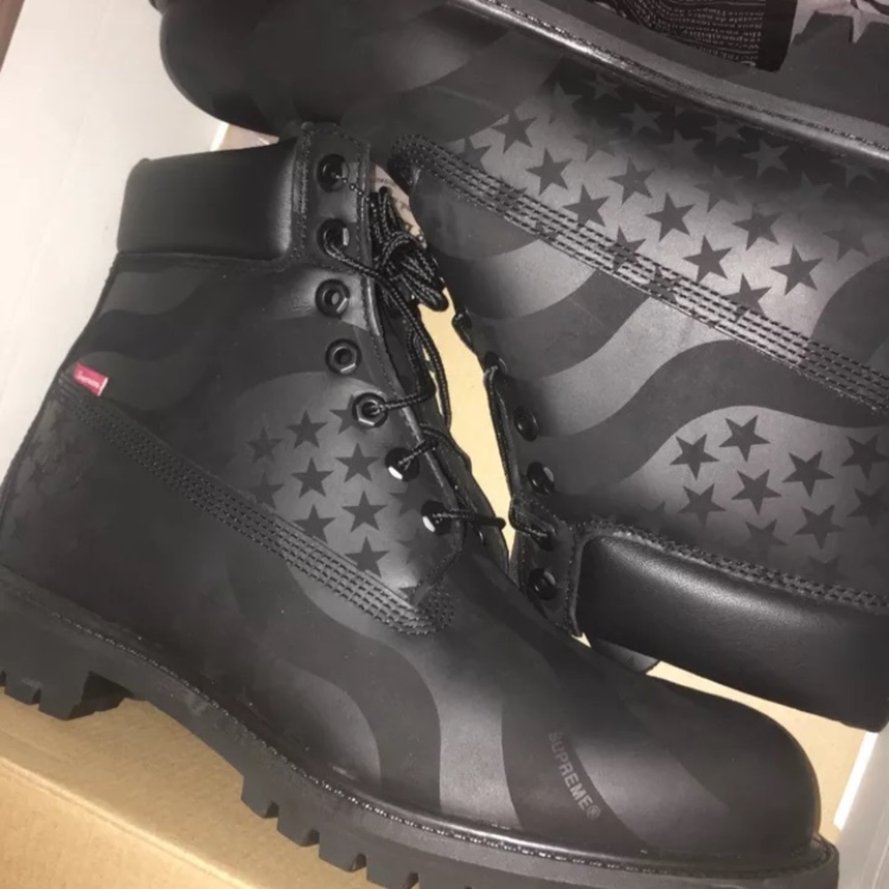 Supreme X Timberland Stars and Stripes Boot